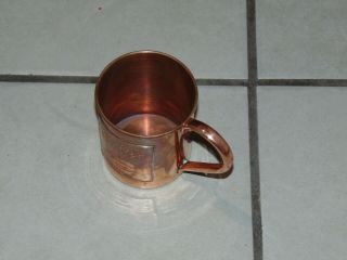 Dripping Springs Texas Vodka Copper Moscow Mule Mug