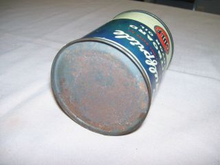Old Vintage Gulf Gulfpride Outboard Motor Oil Can 8 Oz Graphics 5