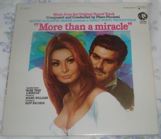 More Than A Miracle (piero Piccioni) Rare Stereo Lp (1967)