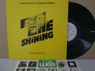 The Shining - Stephen King Horror Movie Soundtrack Lp Ex,  Rare 1980 Wendy Carlos