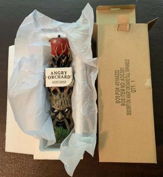 Angry Orchard Crisp Apple Hard Cider Beer Tap Handle 11 " Tall Man Cave Box