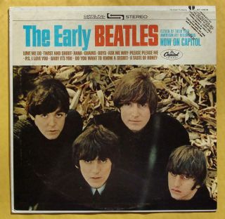 The Beatles Lp Us Capitol St - 2309 The Early Beatles Gold Promo Stamp
