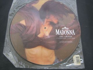 Vinyl Record 12” Picture Disc Madonna Like A Prayer (t) 97