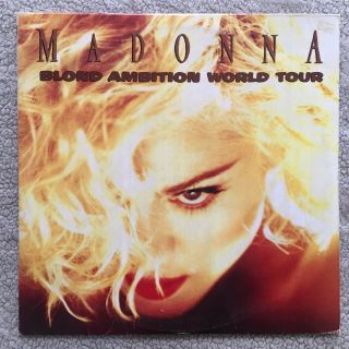 Madonna - Blond Ambition World Tour Rare Double Lp Live In Japan 1990