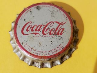 Coca Cola Malta Soda Bottle Cap Crown Coke Beer Old Rare Cork