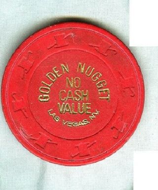 Golden Nugget Casino (las Vegas) Ncv Chip (su) (v4361) (tcr 18 Rated J).  Xls