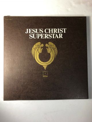 Jesus Christ Superstar Double Lp Vinyl Vg,  Dxsa - 7206 W/booklet 1970 Decca