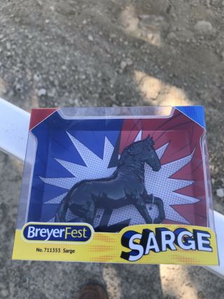 Breyerfest 2019 Sarge Stablemate Nib