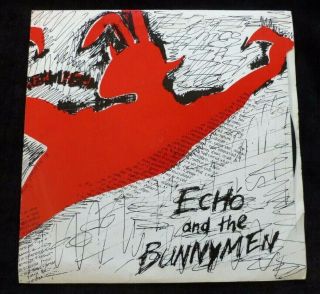 Echo And The Bunnymen 7 " The Pictures On My Wall Zoo Records