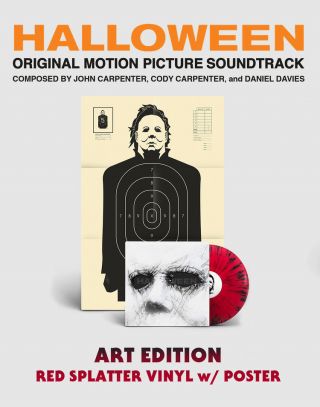 John Carpenter Halloween 2018 Soundtrack Art Edition Lp Red Splatter Vinyl /500