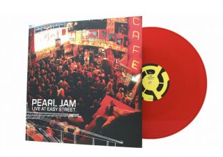 Pearl Jam Live At Easy Street Red Color Vinyl Record Store Day Ten Club Edition
