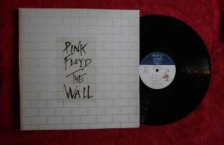 Pink Floyd The Wall 2 Disc Uk Press W/ Sticker Roger Waters David Gilmour