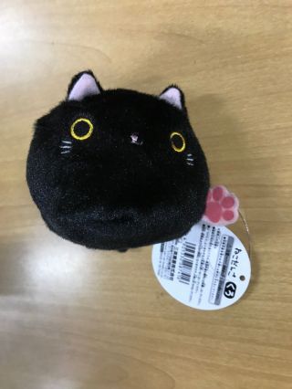 Neko Dango Cat Dumpling Black Cat Plush Toy Height 6cm