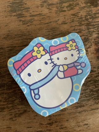 Vintage Sanrio Hello Kitty Snowman Notepad Nip