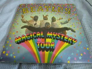 The Beatles - Magical Mystery Tour - Rare Uk 1st Press Mono 2 X 7 " - Mmt - 1 - Vg,