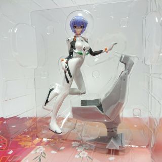 Evangelion Girl with Chair Rei Ayanami Plugsuit Figure Sega Prize seat of soul 3
