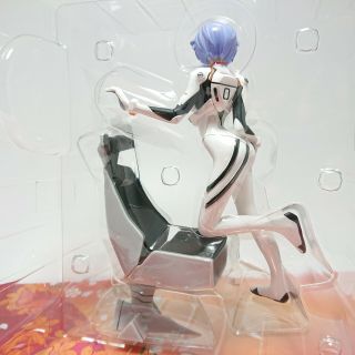 Evangelion Girl with Chair Rei Ayanami Plugsuit Figure Sega Prize seat of soul 5