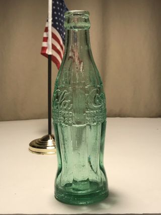 PATD DEC 25 1923 Coca - Cola Hobbleskirt Coke Bottle MT VERNON ILL Illinois 2