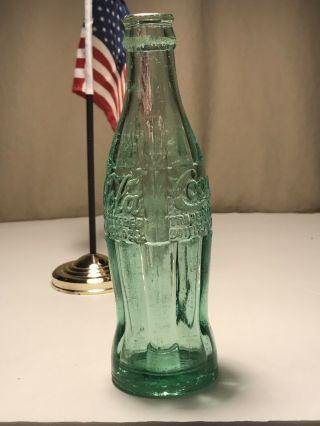 PATD DEC 25 1923 Coca - Cola Hobbleskirt Coke Bottle MT VERNON ILL Illinois 4