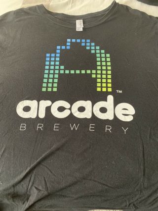 Arcade Brewery Xxl T Shirt (out If Business)