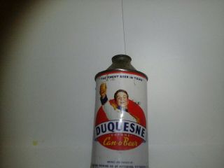 12oz Conetop Beer Can (duquesne Can - O - Beer) By Duquesne Brewing Co.