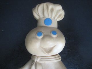 Vintage Kitchen TPC 1971 Pillsbury Doughboy Rubber Movable Head Doll 2