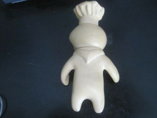 Vintage Kitchen TPC 1971 Pillsbury Doughboy Rubber Movable Head Doll 3