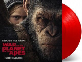 War For The Planet Of The Apes Red Vinyl Lp Soundtrack