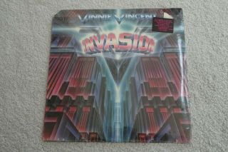 Vinnie Vincent Invasion - S/t 33 Rpm Vinyl Lp Album (kiss Heavy Metal)
