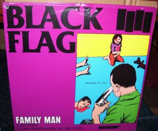 Black Flag Family Man Lp Henry Rollins