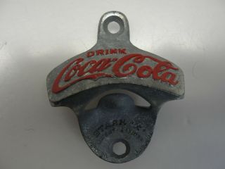 Vintage Drink Coca Cola Bottle Opener Star " X " West Germany