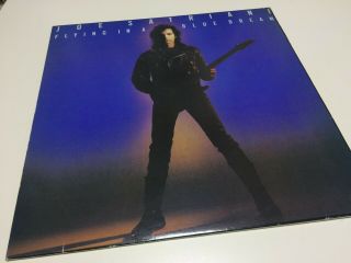 Vinyl Joe Satriani Flying In A Blue Dream Lp Record (ex,  /ex, )