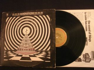 Blue Oyster Culty - Tyranny And Mutation - 1973 Quad Vinyl 12  Lp.  / Prog Rock