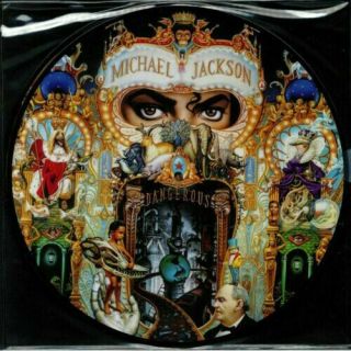 Michael Jackson - Dangerous - 2 X Lp Vinyl Picture Disc