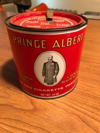 Vintage Prince Albert Crimp Cut Antique Tobacco Pipe Cigarette Advertising Tin
