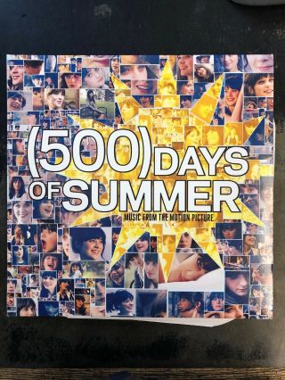 “ (500) Days Of Summer (music From The Motion Picture) ” On Sire.  2xlp.  Yellow.