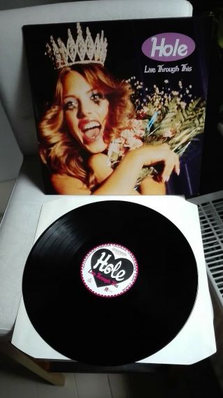Hole (courtney Love) Vinyl Lp Live Through This (1994)