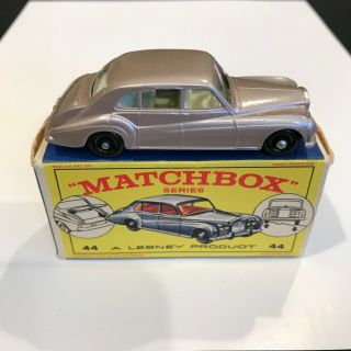 Vintage Lesney Matchbox 44 Rolls Royce Phantom V -