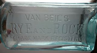 Van Beil ' s Rye & Rock Bottle from NYC 5