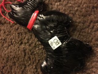 18 Vintage Dept 56 Black Scottie Scottish Terrier Dog Christmas Ornaments 3