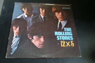 The Rolling Stones 12 X 5 Stereo Lp Early Pressing