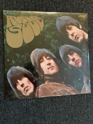 The Beatles Rubber Soul Lp 1970s Capitol Sw 2442 Rare Vintage Records