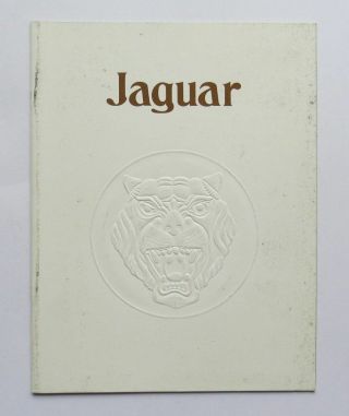 1978 Jaguar Xj6 Xj12 Brochure Vintage