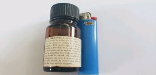 Vintage Narcotics Bottle - PANTOPON ROCHE - HOFFMAN - LA ROCHE - OPIUM - 1/3 Grm 2