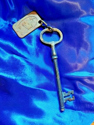 Vintage Las Vegas Brass Brothel Key - " Sally 