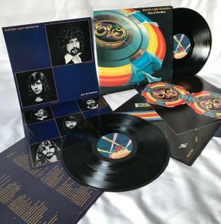 Electric Light Orchestra,  Out Of The Blue Nm [w/poster&spaceship] 1st Press 2lp