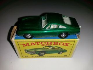 Matchbox Lesney No.  75 Ferrari Berlinetta Issued (1965) Mint/boxed