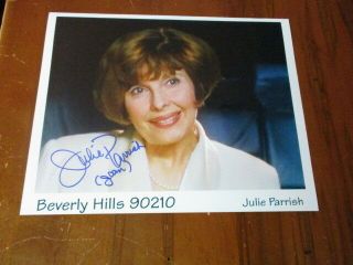 Julie Parrish " Beverly Hills 90210 " Authentic Autographed 8x10 Color Photo