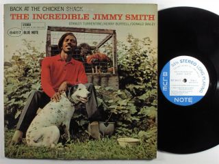 Jimmy Smith Back At The Chicken Shack Blue Note Lp Vg,  Stereo Ny Usa
