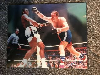 Chuck Wepner Signed 8 X 10 Photo Autographed Rocky Movie Inspiration